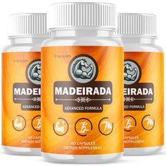 (3 Pack) Madeirada Advanced Male Support Max Supplement Madei Rada 180 Capsules