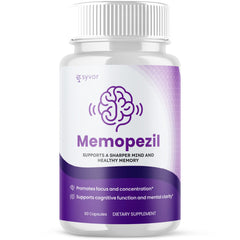 (1 Pack) Memopezil All Natural Brain Supplement Memo Pezil 60 Capsule