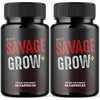 Image of (2 Pack) Savage Grow Advanced Male Support Pills SavageGrow Vitamin 120 Capsules