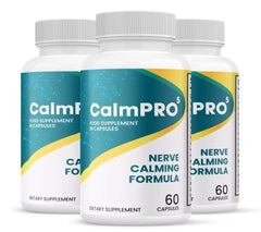 CalmPro 5 Nerve Calming Formula Supplement (3 Pack-180 Capsules)