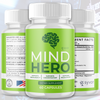 Image of (3 Pack) Mind Hero Nootropic All Natural Formula Brain Supplement 180 Capsules