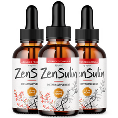 ZenSulin Blood Support Drops Advanced Zen Sulin Supplement 90 Servings (3 Pack)