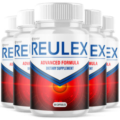 (5 Pack) Reulex Advanced Joints Support Formula Reulex Supplement 300 Capsules