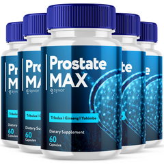 Prostate Max Supplement Pills (5 Pack - 300 Capsules)