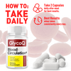 Image of (2 Pack) GlycoQ Blood Pills Advanced Support Glyco Q Fomula 120 Capsules