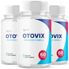 (3 Pack) Otovix Advanced Ear Health Support & Tinnitus Relief Oto Vix 180 Caps