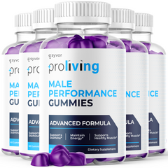 Proliving Male Gummy Advanced Vitamin Pro Living Supplement (5 Pack - 300 Gummies)