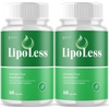 Image of (2 Pack) Lipo Less Advanced Energy & Fitness Supplement LipoLess 120 Capsules