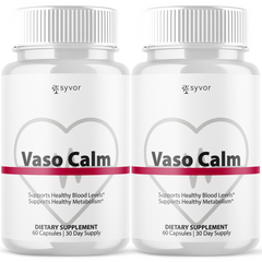 Vaso Calm Pills Advanced Blood Health Max Support VasoCalm (2 Pack - 120 Capsules)