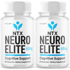 Image of (2 Pack) Neuro Elite Natural Brain Supplement NeuroElite 120 Capsules