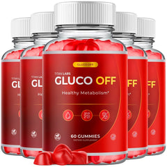 (5 Pack) Gluco Off ACV Gummys Advanced Blood Health Support GlucoOff 300 Gummies