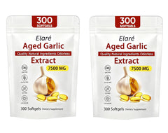 2 PACK Elare Aged Garlic Extract, 600 Softgels