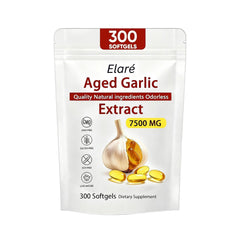 1 PACK Elare Aged Garlic Extract, 300 Softgels