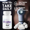 Image of (5 Pack) Oculax Pills Advanced Support for Healthy Eye Vision Ocu Lax 300 Capsules