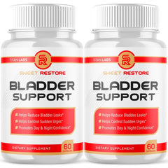 (2 Pack) Sweet Restore Bladder Control Prostate & Bladder Support Formula 120 Capsules