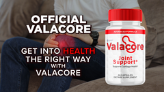Valacore Joint Support Natural Freedom to Move Vitamin Max Formula 180 Capsules (3 Pack)