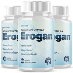 (3 Pack) Erogan Advanced Male Support Max Vitamin Supplement Ero Gan 180 Capsules