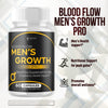 Image of (3 Pack) Blood Flow Men's Growth Pro Advanced Male Support Vitamin 180 Capsules