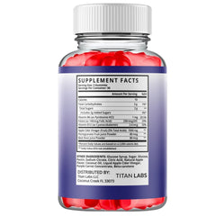 (1 Pack) LuxOvia Burn ACV Gummys 1000MG Advanced LuxOviaBurn Vitamin 60 Gummies