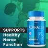 Image of Alphacur Advanced Nerve Supplement Pills Support Formula (5 Pack-300 Capsules)