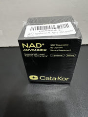CataKor NAD+ Resveratrol 500mg 60 Capsules Liposomal Anti Aging Supplement
