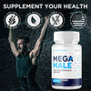 Image of (3 Pack) Mega Male Advanced Pills Premium Formula MegaMale Supplement 180 Capsules
