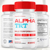 Image of (3 Pack) Alpha TRT Pill for Men Advanced Formula Vitamin Supplement 180 Capsules